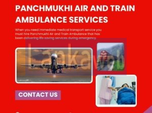 Obtain an Air Ambulance in Kolkata by Panchmukhi
