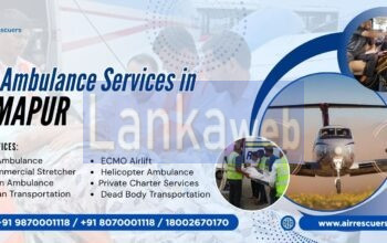 Air Ambulance Services In Dimapur urgent times